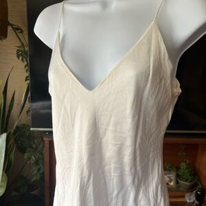 Silky White Tank